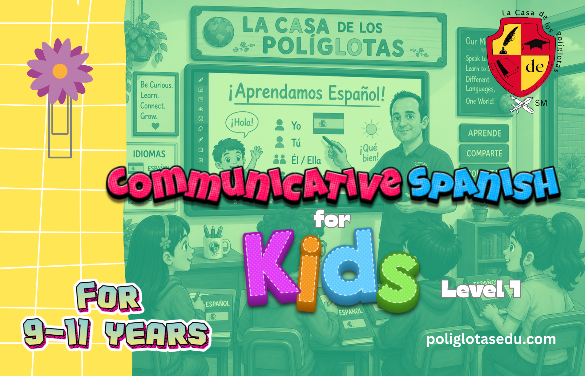 Communicative Spanish for Kids Level 1